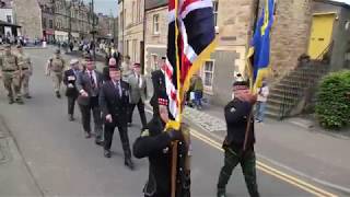 The Linlithgow Marches 2019  The Royal Regiment of Scotland  Part 26 4KUHD [upl. by Mario]