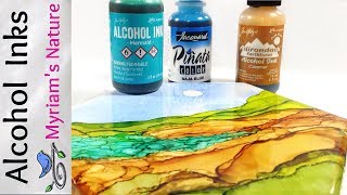 36 ALCOHOL INK  Getting Started  INFO  DEMOS  How to Use Alcohol Inks for Beginners [upl. by Ravel]