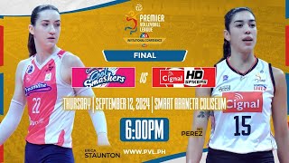 CIGNAL vs CREAMLINE  Full Match  Final  2024 PVL Invitational Conference [upl. by Akselav]