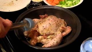 Easy Recipe  Tagine Chicken Cooked in White Wine  簡易白酒炆雞 [upl. by Korella120]