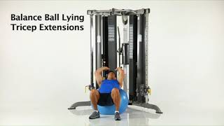 TUFF STUFF CXT 200 Multi Functional Trainer Exercise Tutorials [upl. by Nnaesor]