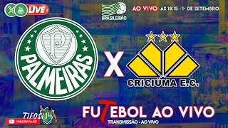 Palmeiras x Criciuma • 🔴AO VIVO🔴 • Transmissão direta do Allianz Parque [upl. by Ammamaria222]