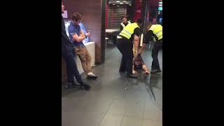 Man Dragged out of McDonalds SCREAMING Shorts funny comedy [upl. by Ejroj]