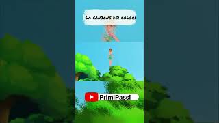 La canzone dei colori canzoni per bambini  canale per bambini PrimiPassiTV [upl. by Hazlip]