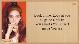 BLACKPINK Kill This Love Easy Lyrics [upl. by Notslar]