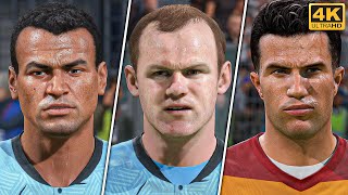 FIFA 22 ALL 105 ICON FACES in 4K Base Middle Prime  Rooney Cafu Ronaldo Zidane etc [upl. by Tavi307]