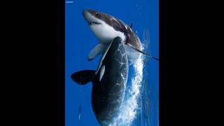 Orca Kills Great White for Liver🦈😱orca [upl. by Itirp372]