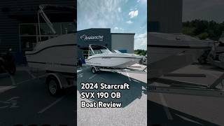 2024 STARCRAFT SVX 190 OB BOAT REVIEW 📢 VISIT AVALANCHE MOTORSPORTS boating fishing [upl. by Aivartal156]