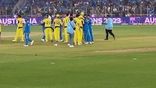 AUSTRALIA WINNING MOMENT Stadium View at CWC 2023  Ahmedabad  World Cup [upl. by Garmaise]