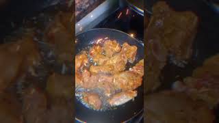 Hottest Spicy Chicken fry with Naga Mirchi without crisp bachelor kitchen fry naga chicken [upl. by Euqinimod915]