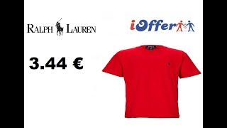 UNBOXING IOFFER TSHIRT RALPH LAUREN 344 € PAS CHER [upl. by Nixon]