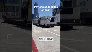 SDGE EV Fleet show Kingsburg Truck Center workhorse W4CC CTEC Utility bed zeroemissions ev [upl. by Erny]