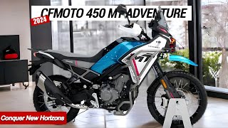 2024 NEW CFMoto 450 MT Adventure A futuristic stylish and powerful mid size all around vehicle [upl. by Edouard]