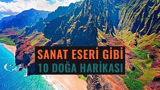 MEKANDA YOLCULUK Dünyanın En Güzel Yerleri Doğa Harikası 10 Yer [upl. by Aisiram]