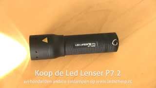 Led Lenser P72 led zaklamp review  ledscherpnl NLBE [upl. by Zelda]