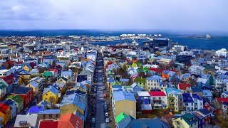 4K  Reykjavík Iceland🧊🇮🇸 [upl. by Ardnasyl]