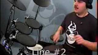 Drum Lesson Learning To Read Series Dotted Eighths [upl. by Fredenburg]