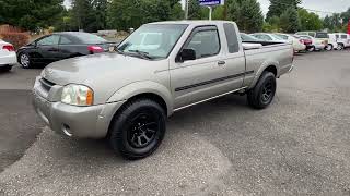 2002 Nissan Frontier king cab XE 5spd only 99000 miles  For Salehallmotorsllc5155 [upl. by Nedearb127]