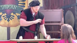 The World’s OLDEST MAGIC TRICK Performed At A Renaissance Faire [upl. by Hcirteid]