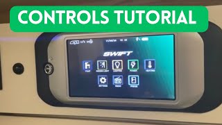 Swift Caravan Control Panel Tutorial by Tamar Caravan Centre [upl. by Aracahs973]