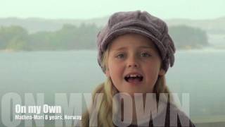 8 year old girl singing quotOn My Ownquot [upl. by Godfree]