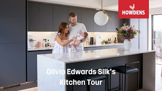 Olivia EdwardsSilks Howdens Kitchen Makeover Tour [upl. by Yngiram]