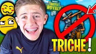 JAI ESSAYÉ DE TRICHER ÇA A MAL TOURNÉ SUR FORTNITE BATTLE ROYALE [upl. by Ised968]