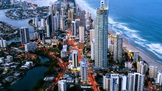 VisitGoldCoastcom – Australias Gold Coast in Timelapse 30 seconds [upl. by Nnyltiac]