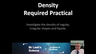 07 Density Required Practical AQA GCSE Physics [upl. by Nnewg]