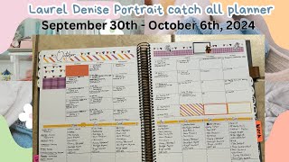 Pwm Sept 30  Oct 6 2024  Laurel Denise Portrait Planner [upl. by Ddahc483]