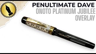 Onoto Platinum Jubilee Overlay Unboxing and Review [upl. by Etnwahs945]