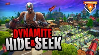 DYNAMITE HIDE amp SEEK  Fortnite Cup MiniGame week 4 [upl. by Nimoynib]