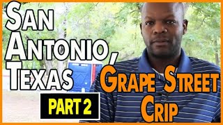 Grape Street Crip from San Antonio discusses the Crips gangs on the Eastside pt2 [upl. by Kurtzman]