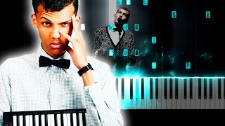 Stromae  L’enfer piano instrumental karaoke [upl. by Aloisia]