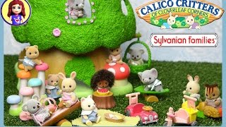 Sylvanian Families Calico Critters Nursery Treehouse Unboxing Review and Play  Kids Toys [upl. by Haneen]