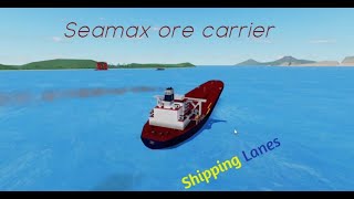 Testing new Seamax ore Carrier in RobloxShipping lanes [upl. by Heiney21]