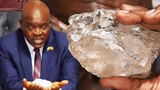 2492Carat Diamond Found in Botswana [upl. by Enitsenre]