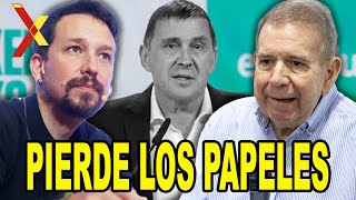 Pablo Iglesias PIERDE LOS PAPELES y compara a Edmundo con Otegi y Puigdemont [upl. by Cran]