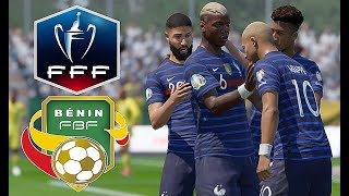 FIFA 21 FRANCE  BENIN  Gameplay PC HDR Ultimate MOD [upl. by Senskell]