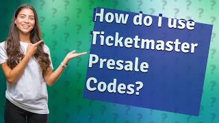 How do I use Ticketmaster Presale Codes [upl. by Ahsyas]