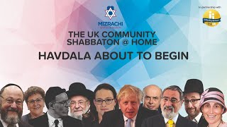 Rabbi Lord Sacks and Havdallah ceremony  UK Shabbaton  Home [upl. by Kallista]