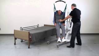 Patient Lift Transfer from Floor to Bed [upl. by Foah]