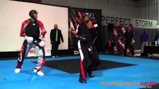 Hakim Walker vs Norman Roberts 35 Undisputed Mens Sparring Grand at Texas State Championships 2013 [upl. by Bernat]