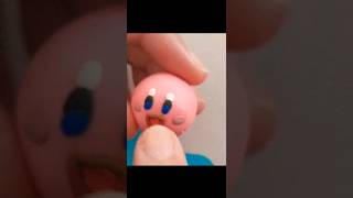 Kirby hecho en plastilina 🎨 🎨 shorts kirby nintendo viralshort [upl. by Bahr]