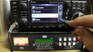 Icom IC7300 Tips and Tricks  Common Problems and Saving  Reloading Settings [upl. by Burman]