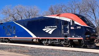 The Journey Begins Here Amtrak Empire Builder arriving in LaCrosse WI [upl. by Drake639]