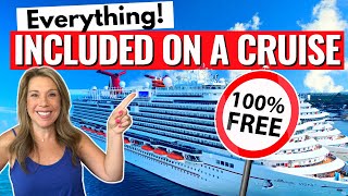 10 Things Rookie Cruisers Dont Know are Included FREE on a Cruise [upl. by Kerge]