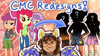 Redesigning MLP Equestria Girls characters ♡  Cutie Mark Crusaders  Speedpaint  Commentary [upl. by Nero410]