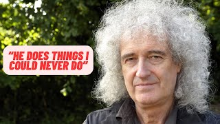 Brian May Reluctantly Names His Favourite Guitar Players [upl. by Ahsuoj136]