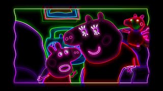 Peppa Pig Superhero Adventure 🦸  Neon Peppa Pig [upl. by Ahseram]